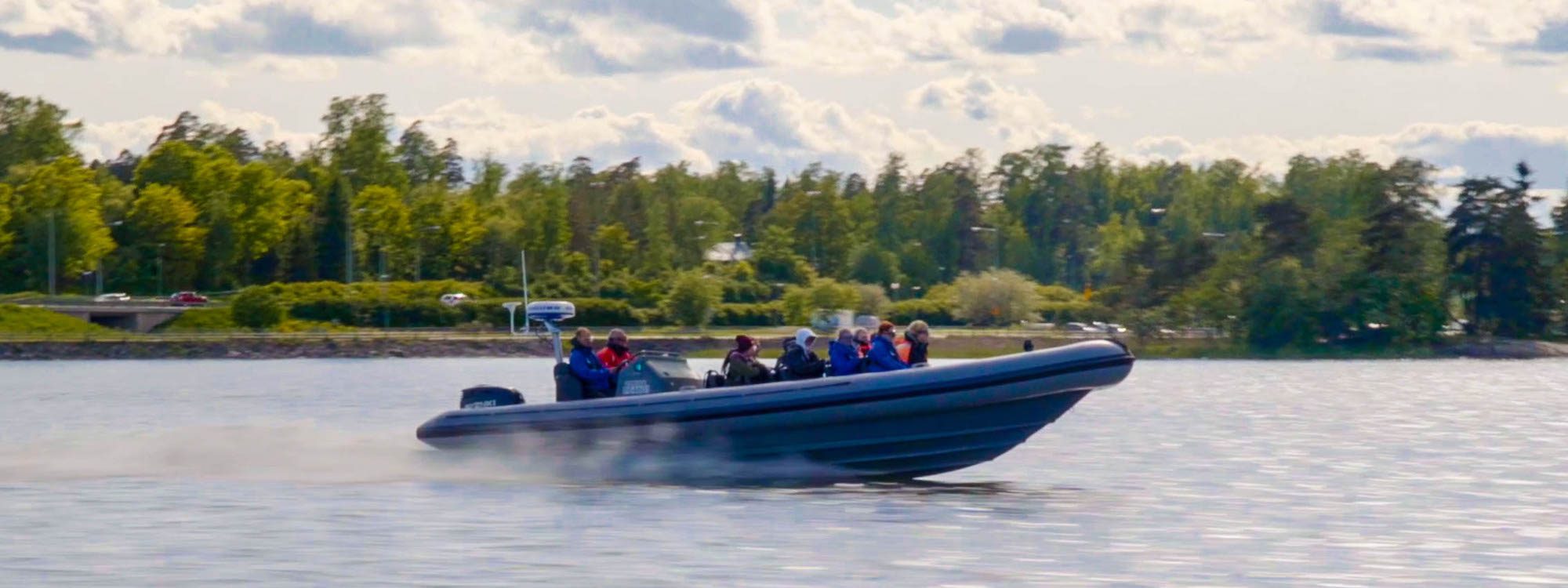 Porkkalan parenteesi Sea Adventures Finland Oy RIB-safari Keilaniemi